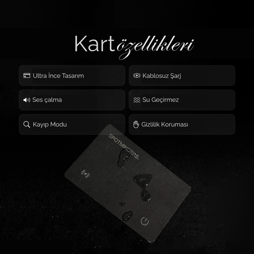 SPOTMINDERS. Takip Kartı